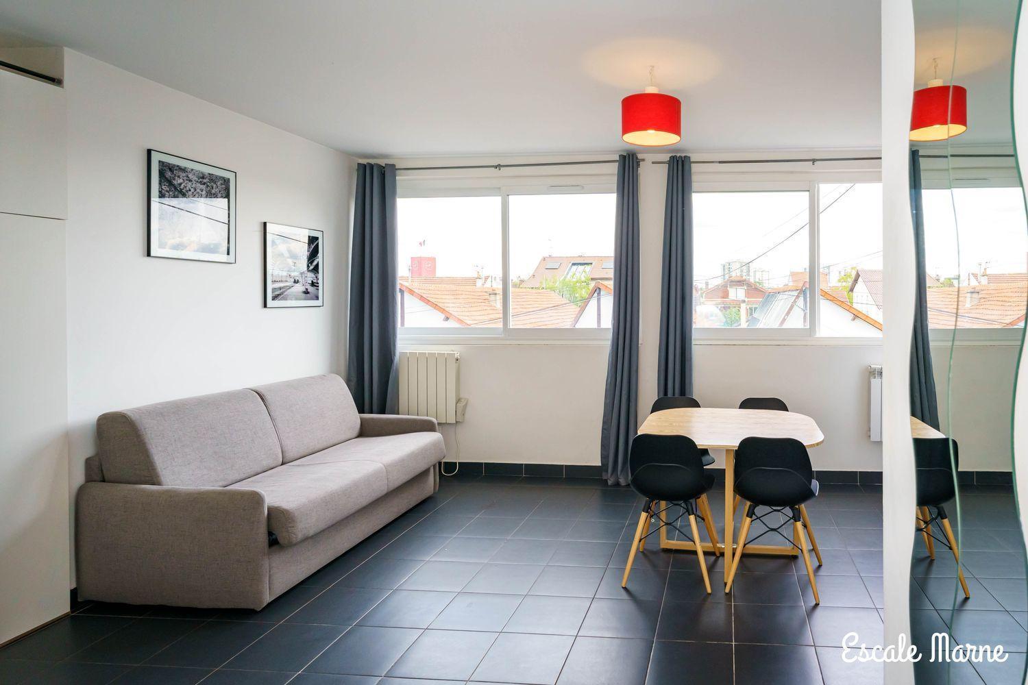 מזון-אלפורט Escale-Marne Fr - 102 - Free Parking - Free Luggage Storage - All Equipped - Linen Included - Washing Machine - 10Mn Walk Metro 8 - Rer A - Panoramic View - From 1 To 4 Guests מראה חיצוני תמונה